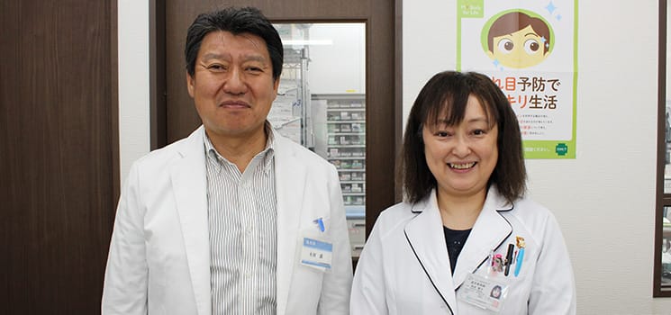 経験豊富な薬剤師スタッフが調剤を致します!